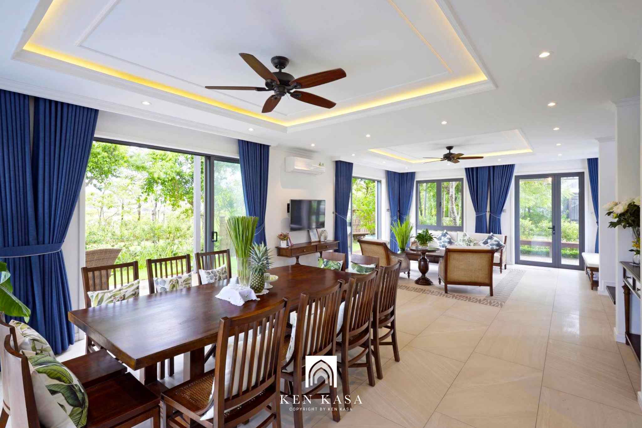 Hơi hướng Tropical của Sunset Sanato Resort & Villas Ph&uacute; Quốc